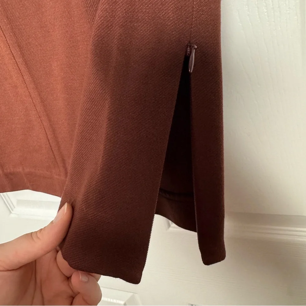 CAbi Rich Brown Pencil Skirt‎